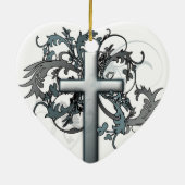 十字 セラミックオーナメント (裏面)