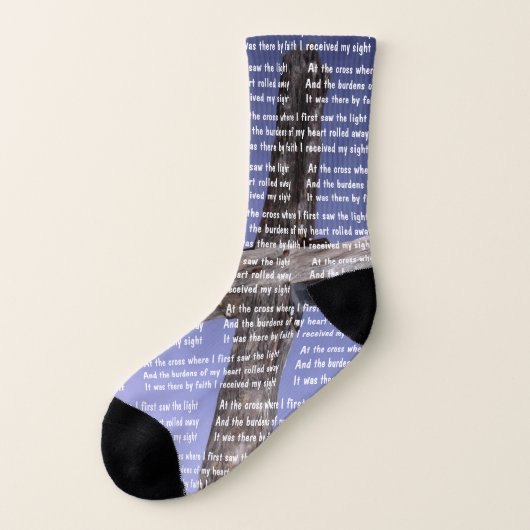 十字 ソックス (左外側)