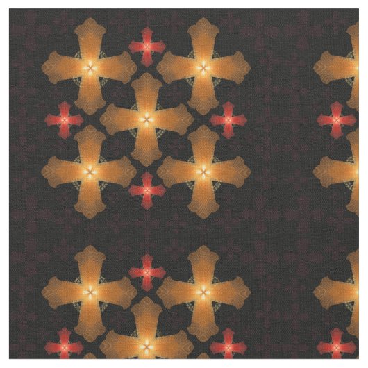 十字 ファブリック (クローズアップ)