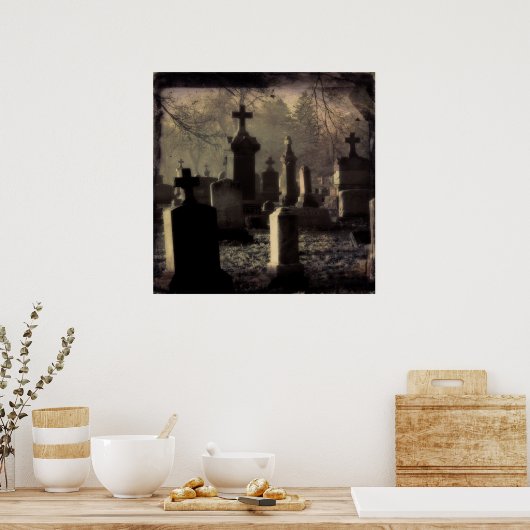 十字 ポスター (キッチン)