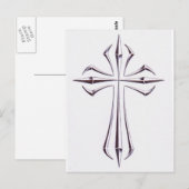 十字 ポストカード (正面/裏面)