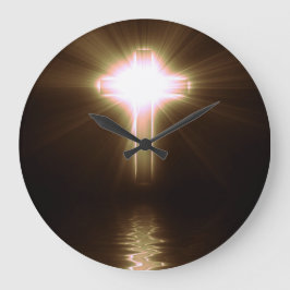 十字 ラージ壁時計