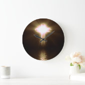 十字 ラージ壁時計 (ホーム)