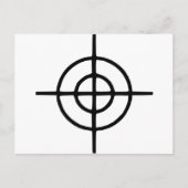 十字 – 銃 ポストカード (正面)