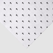 十字 – 黒 薄葉紙 (詳細)