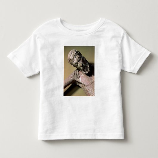 十字、12世紀(polychroからの降下 トドラーTシャツ (正面)