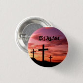 十字、Xstream。 -カスタマイズ 缶バッジ (正面&裏面)