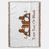 十戒とライオン スローブランケット (正面縦)