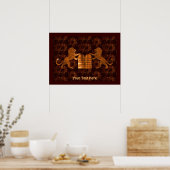 十戒とライオン ポスター (キッチン)