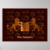 十戒とライオン ポスター (正面)