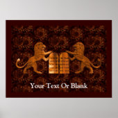 十戒とライオン ポスター (正面)