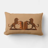 十戒とライオン ランバークッション (正面)