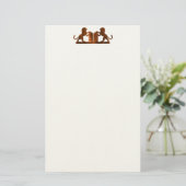 十戒とライオン 便箋 (スタンド正面)