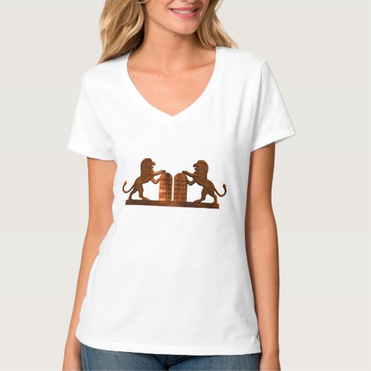 十戒とライオン Tシャツ (正面)