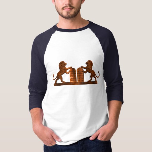 十戒とライオン Tシャツ (正面)