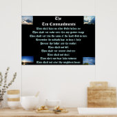 十戒のポスター ポスター (キッチン)