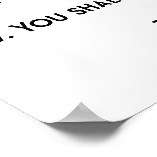 十戒のポスター ポスター (角)