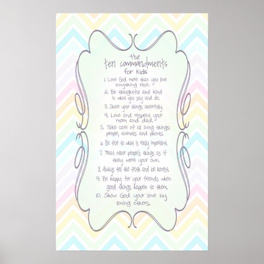 十戒のポス子供へター ポスター (正面)