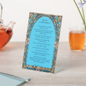 十戒の表 台座サイン (インサイチュ)