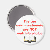 十戒は磁石 マグネット (正面/裏面)