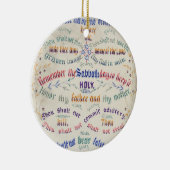 十戒オーナメント セラミックオーナメント (右)