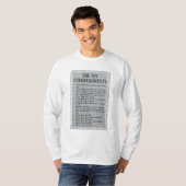十戒バイブル・メンス長袖 Tシャツ (正面フル)