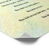 十戒パステルフローラポスター ポスター (角)