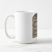 十戒マグカップ コーヒーマグカップ (左)