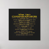 十戒01 キャンバスプリント (正面)