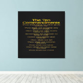 十戒01 キャンバスプリント (インサイチュ (ウッドフロア))