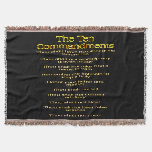 十戒01 スローブランケット (正面)