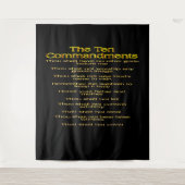 十戒01 タペストリー (正面)