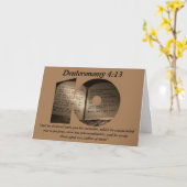 十戒 カード (黄色い花)