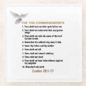 十戒 ガラスコースター (正面)