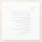 十戒 ガラスコースター (裏面)