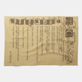 十戒 キッチンタオル