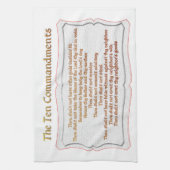 十戒 キッチンタオル (縦)