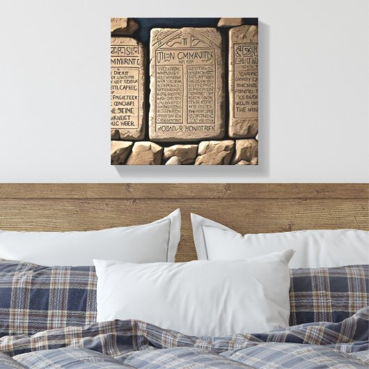 十戒 キャンバスプリント (インサイチュ (寝室))