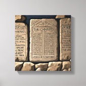 十戒 キャンバスプリント (正面)