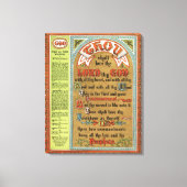 十戒 キャンバスプリント (正面)