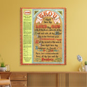 十戒 キャンバスプリント (インサイチュ (リビング))