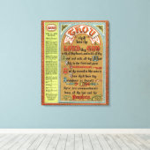 十戒 キャンバスプリント (インサイチュ (ウッドフロア))