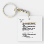 十戒 キーホルダー (正面)