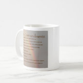 十戒 コーヒーマグカップ (正面左)