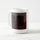 十戒 コーヒーマグカップ (正面左)