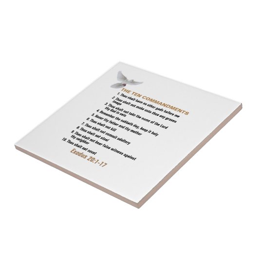 十戒 タイル (側面)