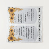 十戒 タペストリー (正面(横))