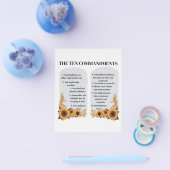 十戒 チラシ (シングル)