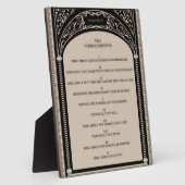 十戒 フォトプラーク (側面)