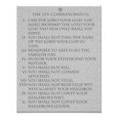 十戒 フォトプリント            (正面)